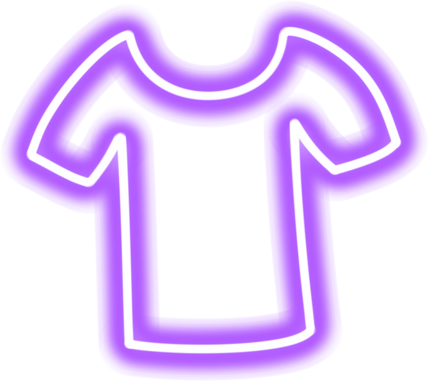 Purple neon t-shirt